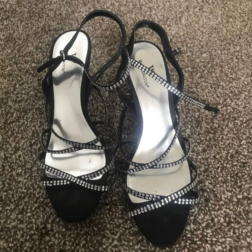Jeweled Strappy Heels!